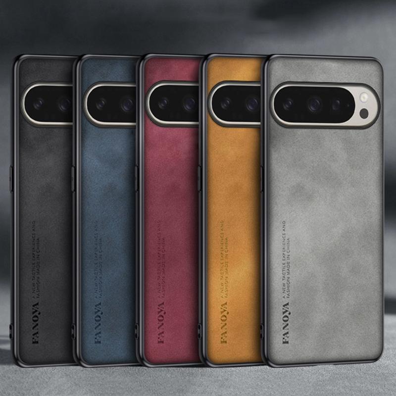 For Google Pixel 10 Pro XL Case Luxury PU Leather Phone Case For Google Pixel 10 Pro 5G Pixel10 Back Cover Silicone Protection
