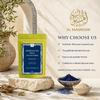 AL MASNOON Maschera Viso Marocchina Nila in Polvere con Argilla Caolino | Maschera Viso Naturale per Pelle Luminosa & Radiosa | Pulizia Profonda & Controllo Sebo | Per A