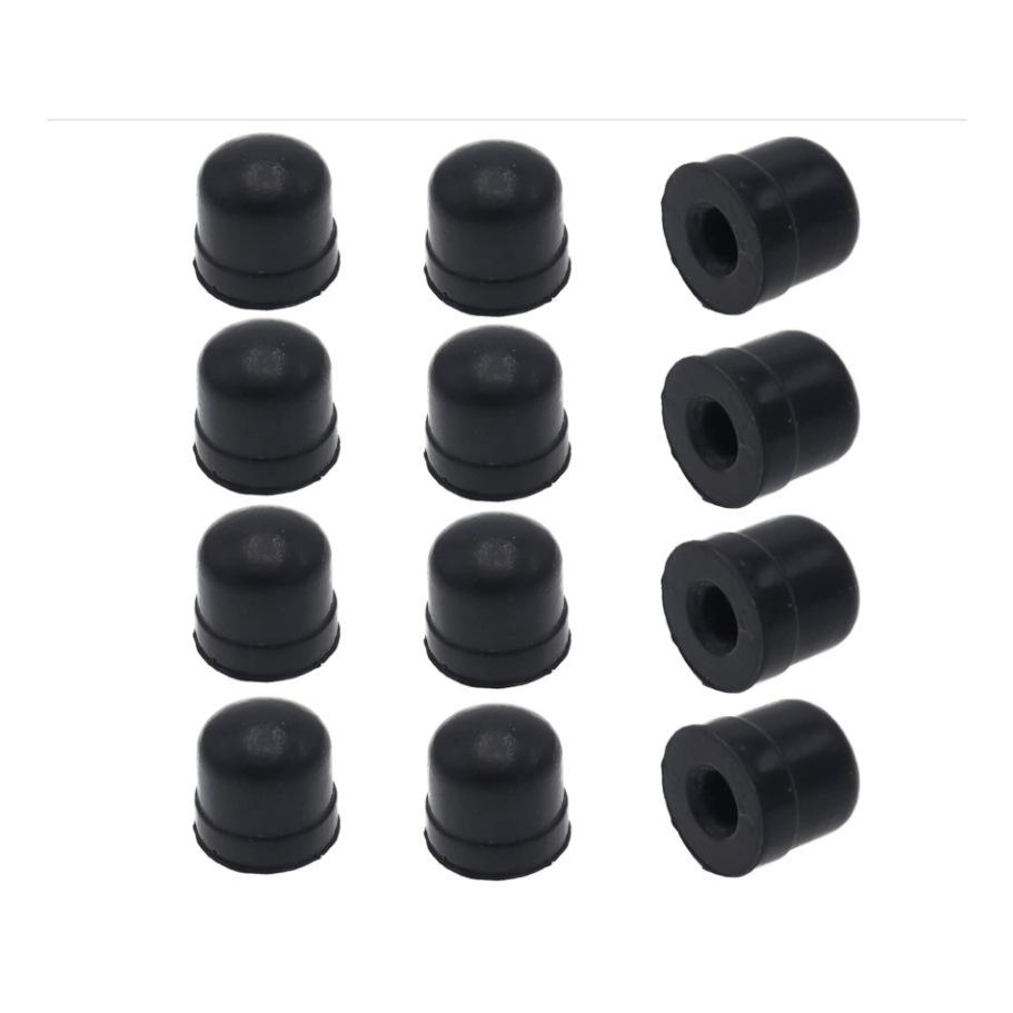 Trombone Rubber Feet & Pad Set for Brass Instruments, 12 Pieces