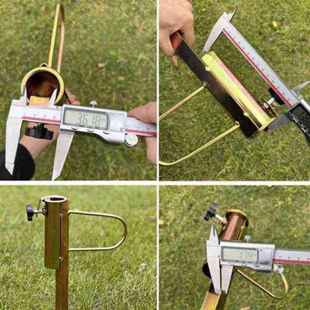 Adjustable Patio Umbrella Holder Anti-rust Parasol Fixing Clip Durable Umbrella Stands Bench