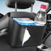 Auto Multifunktionale Tissue Aufbewahrungsbox Tragbare Hänge Auto Rücksitz Papiertüte Platz Wasserbecher Kreative Sitz Organizer