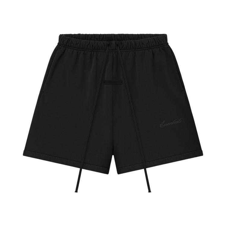 Herren Fear of God Essentials Signature Classic Sweatshorts 'Vintage Black / Black' M black
