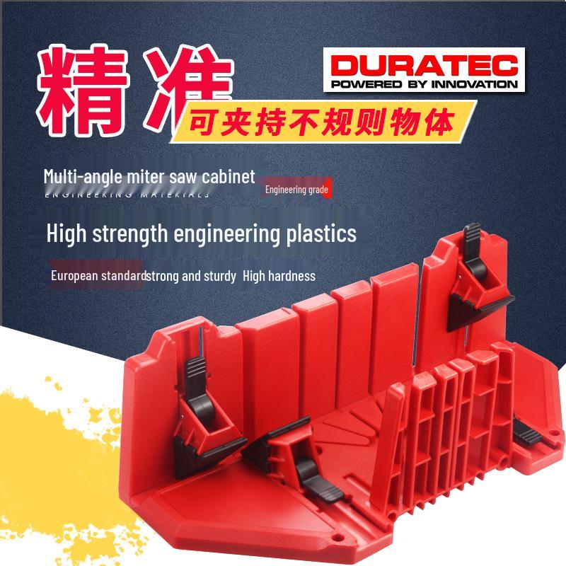 Duratec Woodworking Multifunctional Miter Saw Box & Gauge (45°)