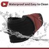 Partuto Gear Shift Knob for Cars and PU Easy Installation Cover, Red, 1pc, Trucks, Polyester, Protective, Anti-Slip, Dustproof, Waterproof,
