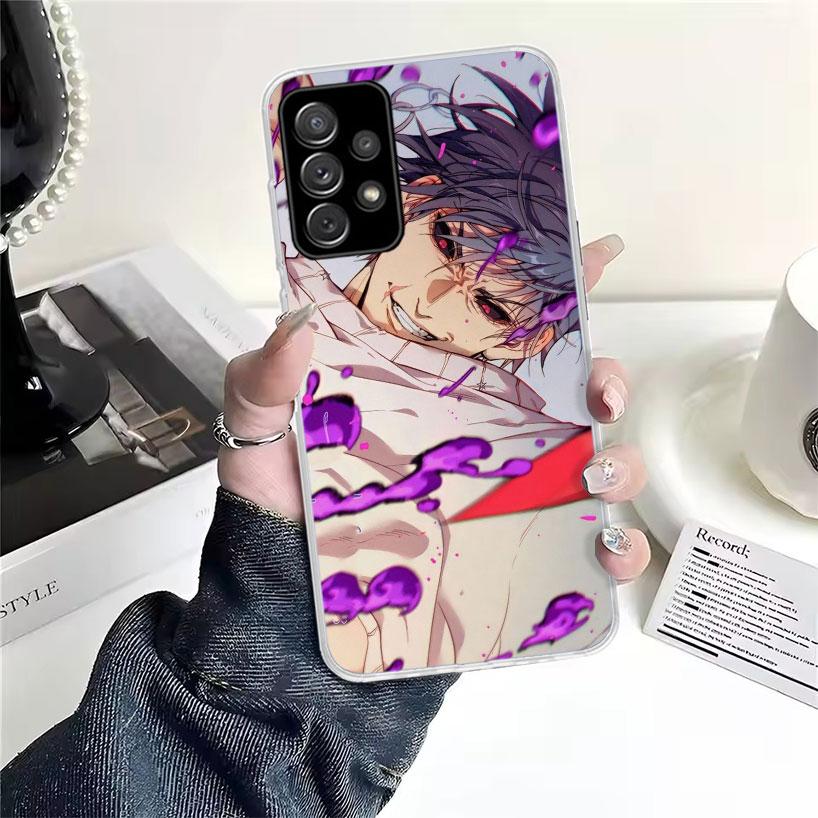 Kaisen J-Jujutsu Fushiguro Toji For Samsung Galaxy A52S A42 A32 A22 A12 A02S A51 A50S Phone Case A41 A31 A21S A30S A20S A20E A70