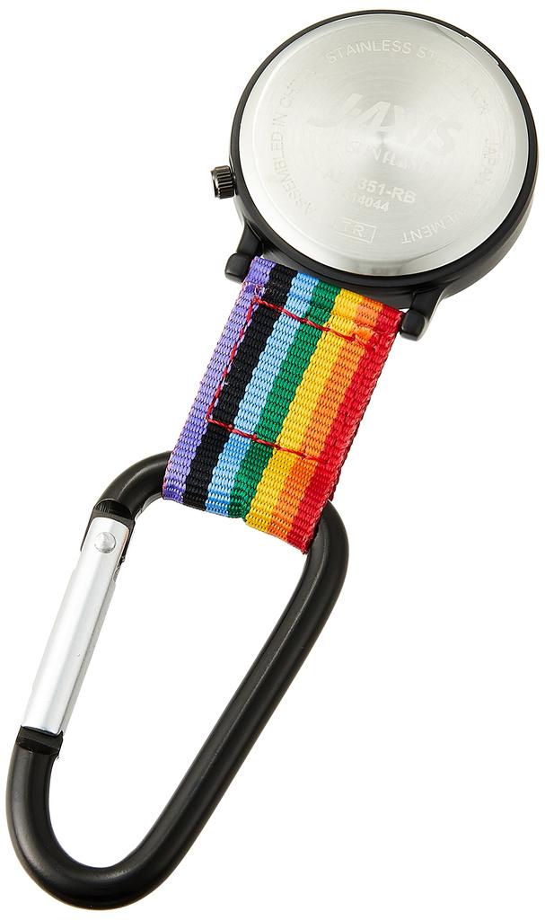 Sun Flame J-Axis Hook Watch Carabiner AP1351-RB Rainbow