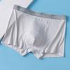 Men's Solid Color Large Size Cotton Underwear Classic Breathable Antibacterial Men's Boxer Briefs