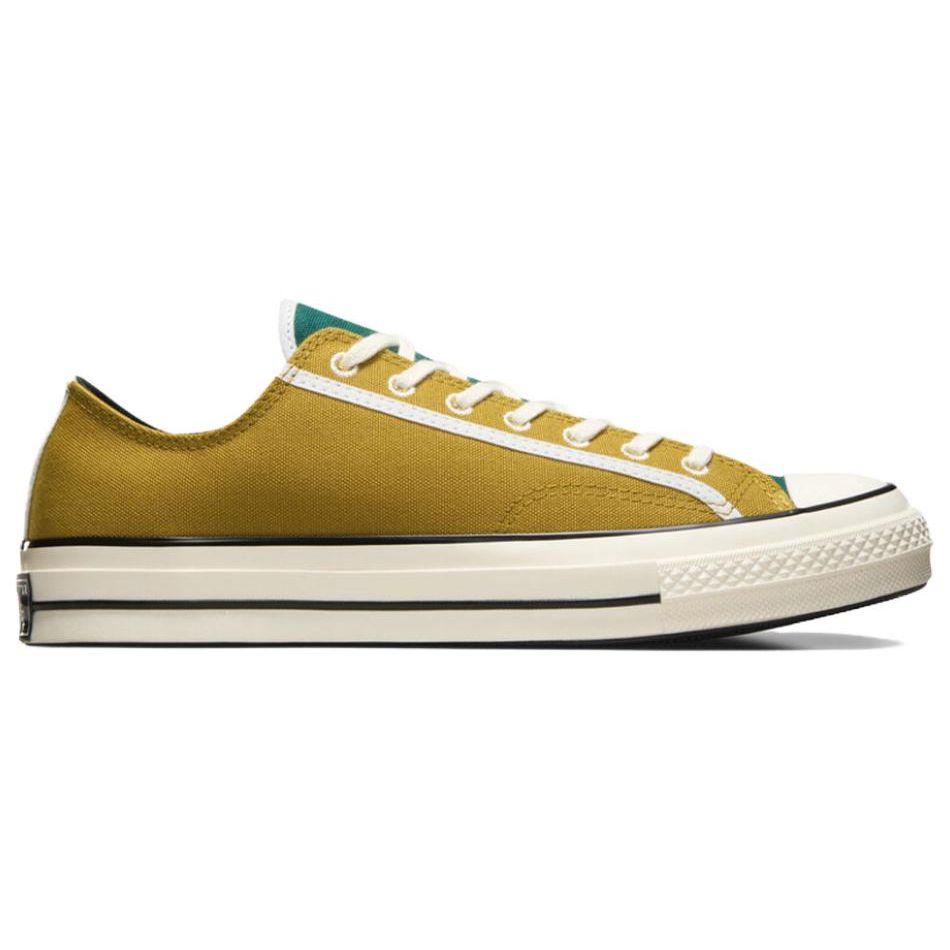 Converse Chuck 70 Ox Hidden Trail Round Toe Comfortable Durable Low Top Canvas Shoes Unisex sneaker Yellow A05627C