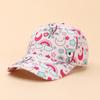 Cartoon Dinosaurs Whales Fruit Rocket Kid Baby Base Ball Cap Animal Image Printing Spring Summer Sunshade Hat