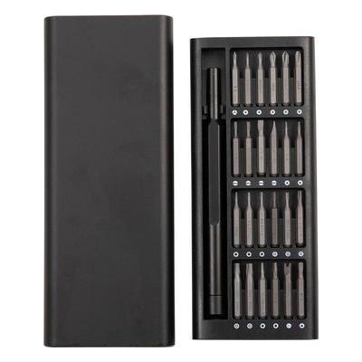 24-in-1 Precision Screwdriver Set with Aluminum Case for Glasses, Mobile Phones, and Home Repairs