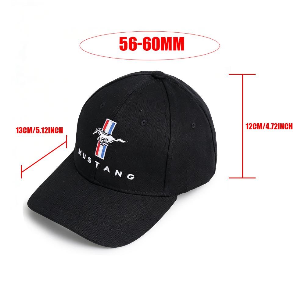 Adjustable Caps Emblem Accessories Ford Mustang Car Baseball Cap Casual Hat For focus 2 Mk7 Fiesta fusion mondeo Auto valve cap djzh66