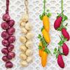Artificial Vegetable Fruit String Vine for Home Wedding Garden Decoration Hanging Garlands Wall