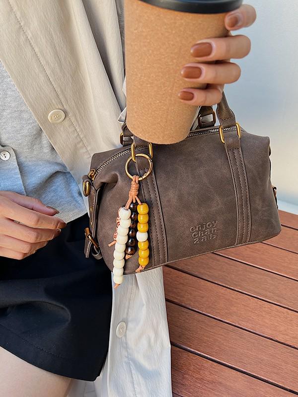 2025 Retro Minimalist Women's Crossbody Commuter Bag - Versatile, Fashionable, Casual Pillow Handbag