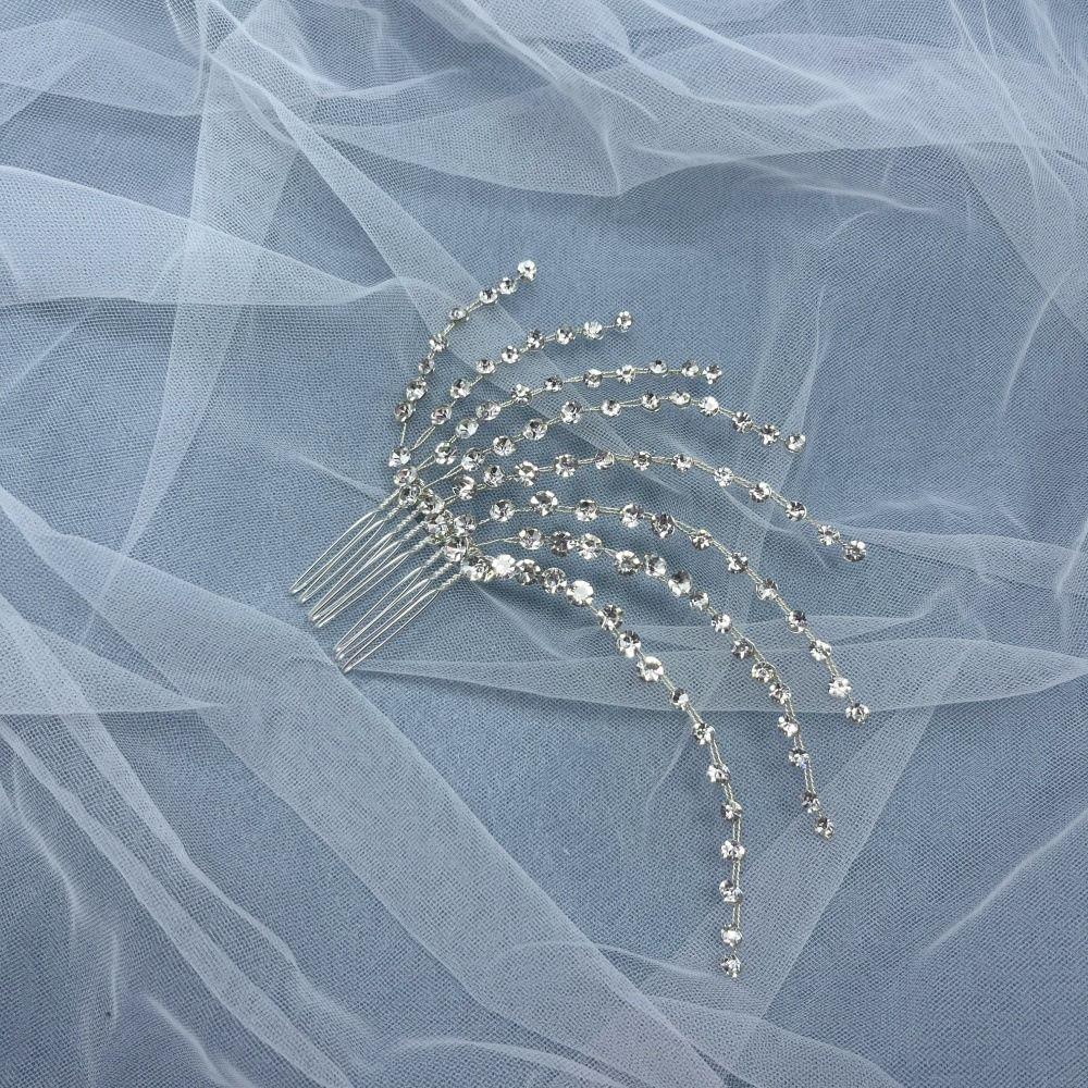 Sparkling Bride Crown Tiaras Elegant Wedding Hair Accessories Banquet Event