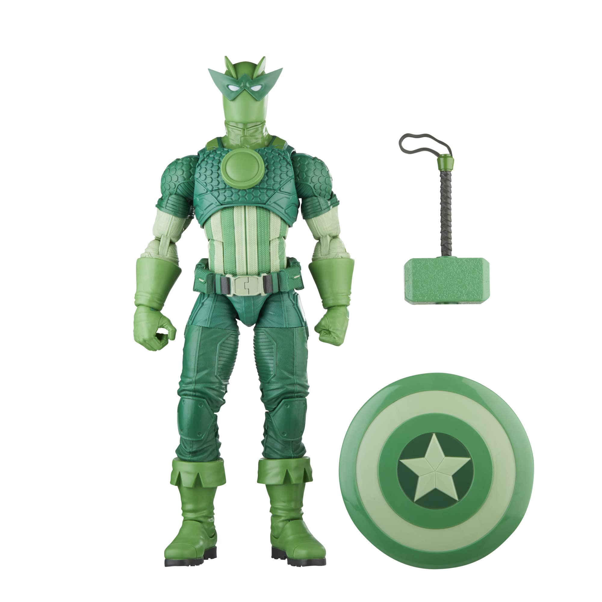 

Hasbro Marvel Legends Series Super-Adaptoid Avengers 60th Anniversary Collectible Size 12-Inch Tall Action Figure, 6-Inch Scale, F7091