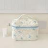 3Pcs Large Cosmetic Pouch Makeup Bags with Sweet Bows Design Storage Organizer For Storing Cosmetics And Toiletries