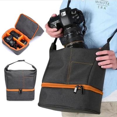 Waterproof DSLR Camera Bag Insert Partition Camera Handbag Photography Bag  Outdoor Travel