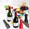 6Pcs Silicone Wine Stoppers Reusable Bottle Seal Caps for Freshness Double Sealed Flexible Wine Cork Wine Lover Gift Idea