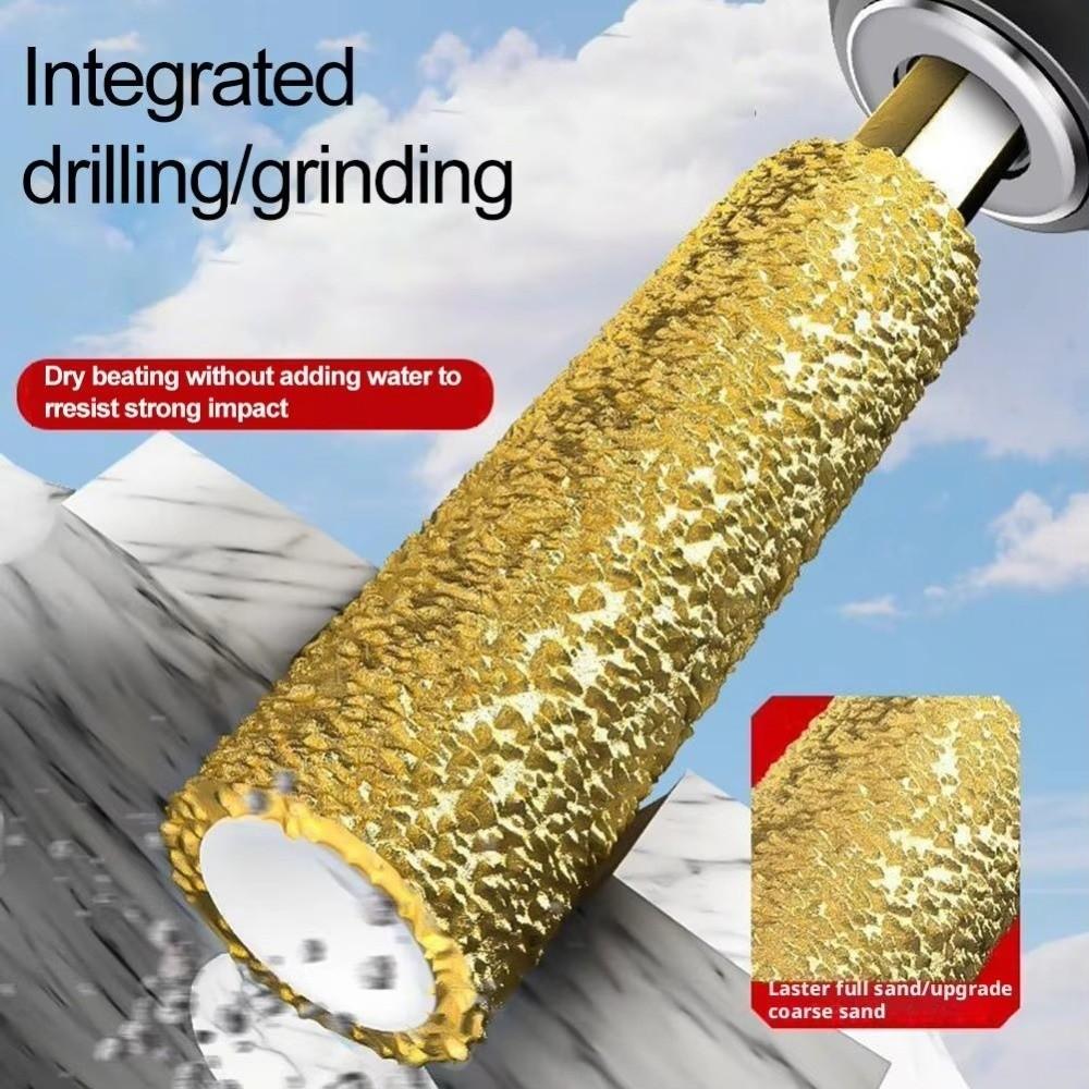 Multifunctional Tile Drilling Bits Hexagonal Shank Hole Openers for Drilling and Grinding