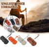 Sunglasses Leather Storage Bag with Wrist Strap Sunglasses Cases for Carrying Glasses Coins Keys