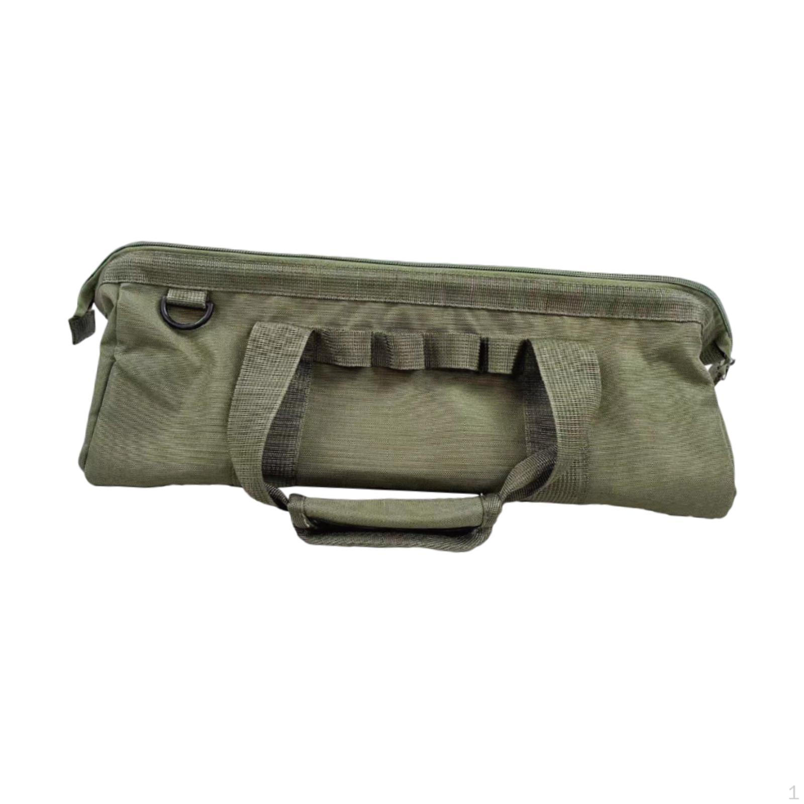 

Organizer Bag for Tent Stakes, Portable Tool Pouch Outdoor Use зелений