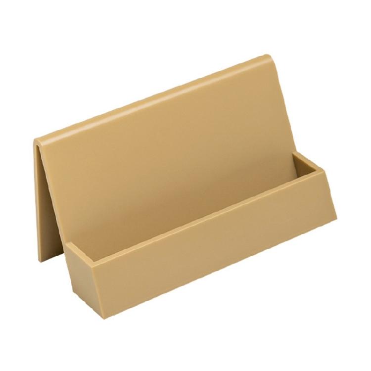 Plastic Name Card Display Holder Large Capacity Office Desk Business Card Stand