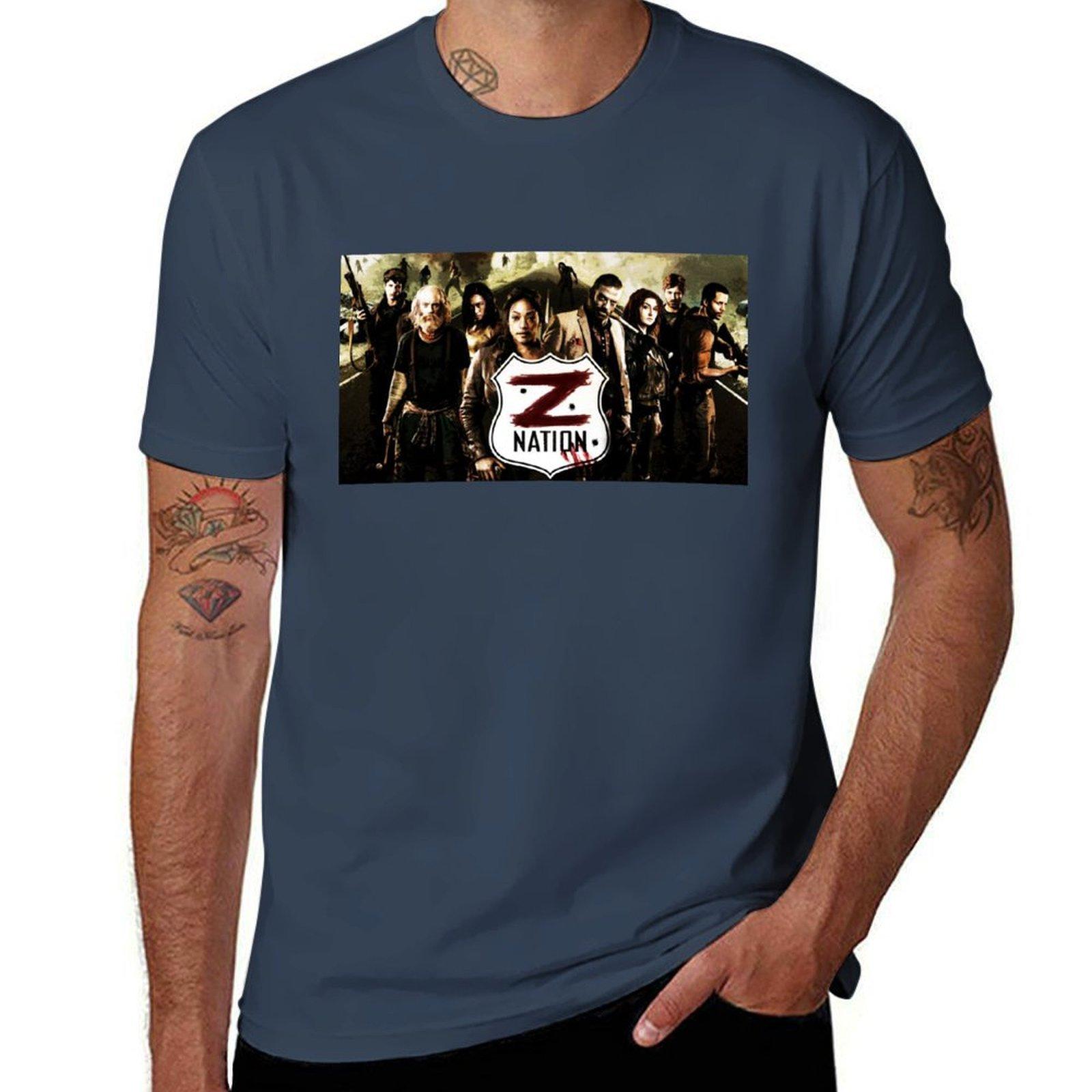 Z nation cast TShirt Casual Daily Graphic Tee S