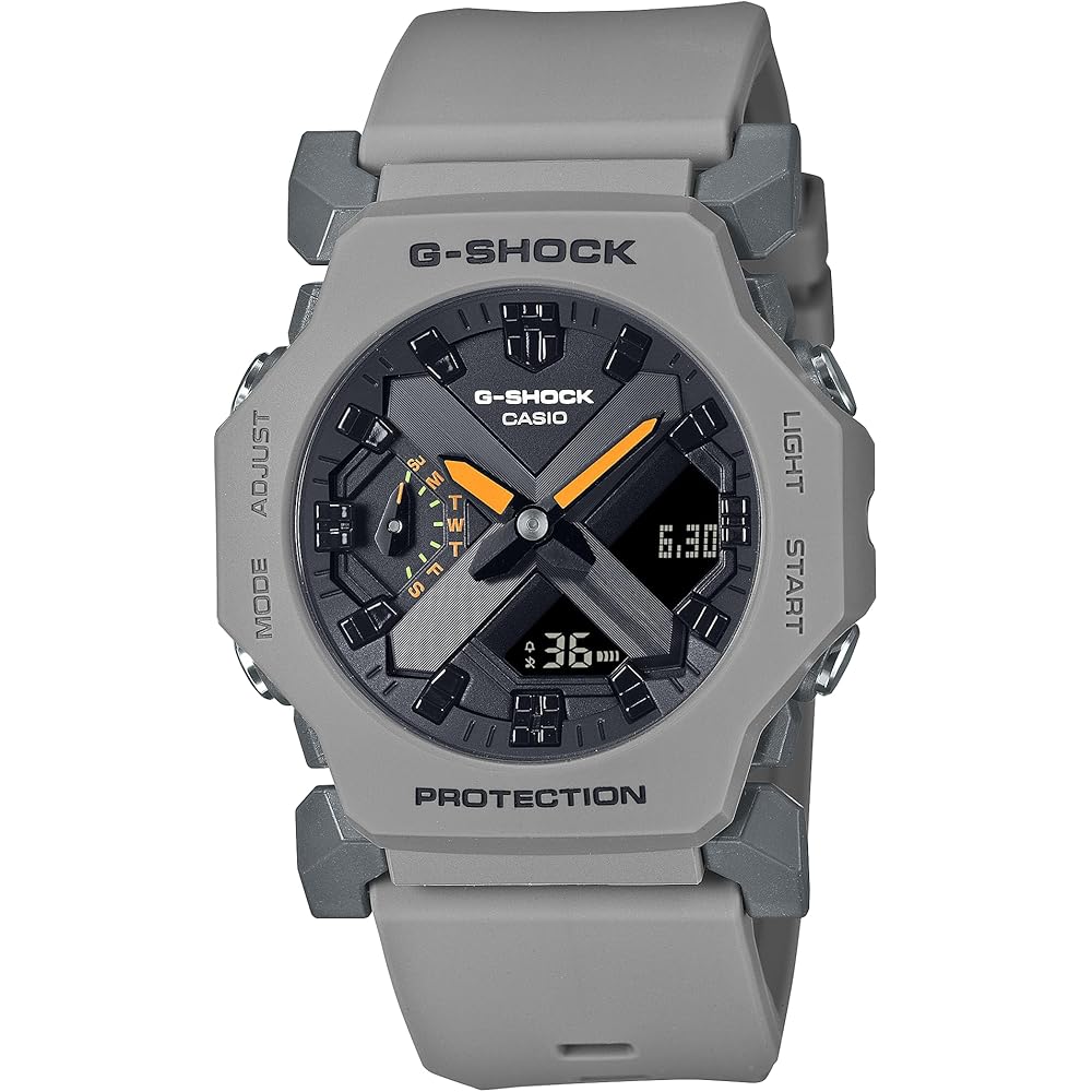 Casio G-Shock GA-2300 Series Slim Analog-Digital Watch Gray Black Men s Overseas Model