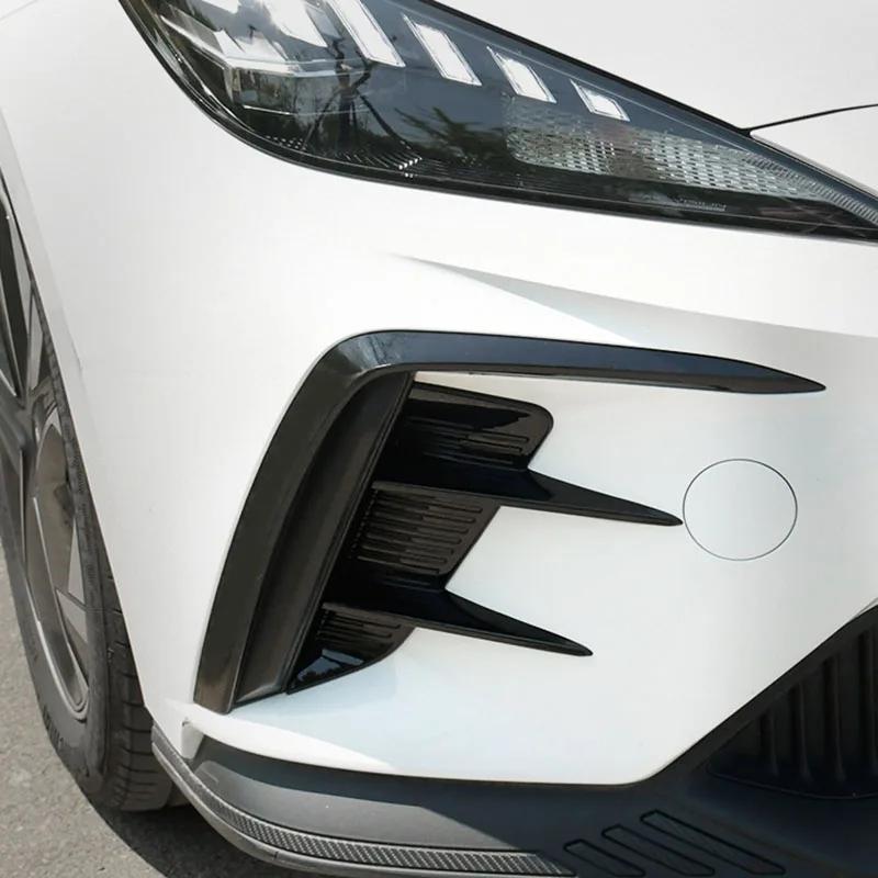 Car Front Bumper Spoiler Side Air Vent Trim Cover Trim For MG 4 MG4 EV Mulan Electric 2023 2024 2025 2026 Accessories A Pair VV222