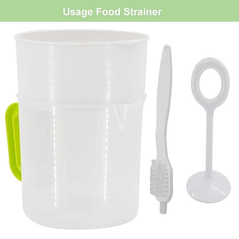 

Oat Tea Fruit Juice and Soy Milk Filter Cup Every Slag Filtration Reusable No Need to Get Your Hands Durable X3UC China Mainland