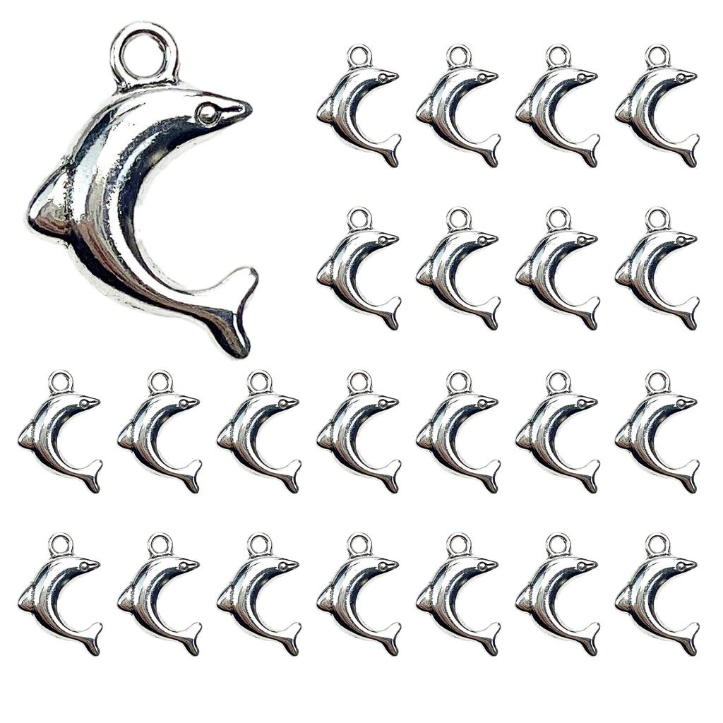 Set of 100 Multipurpose Oceans Inspired Jewelry Charm Sea Themed Ornaments Fashionable Earring Necklace Accessories