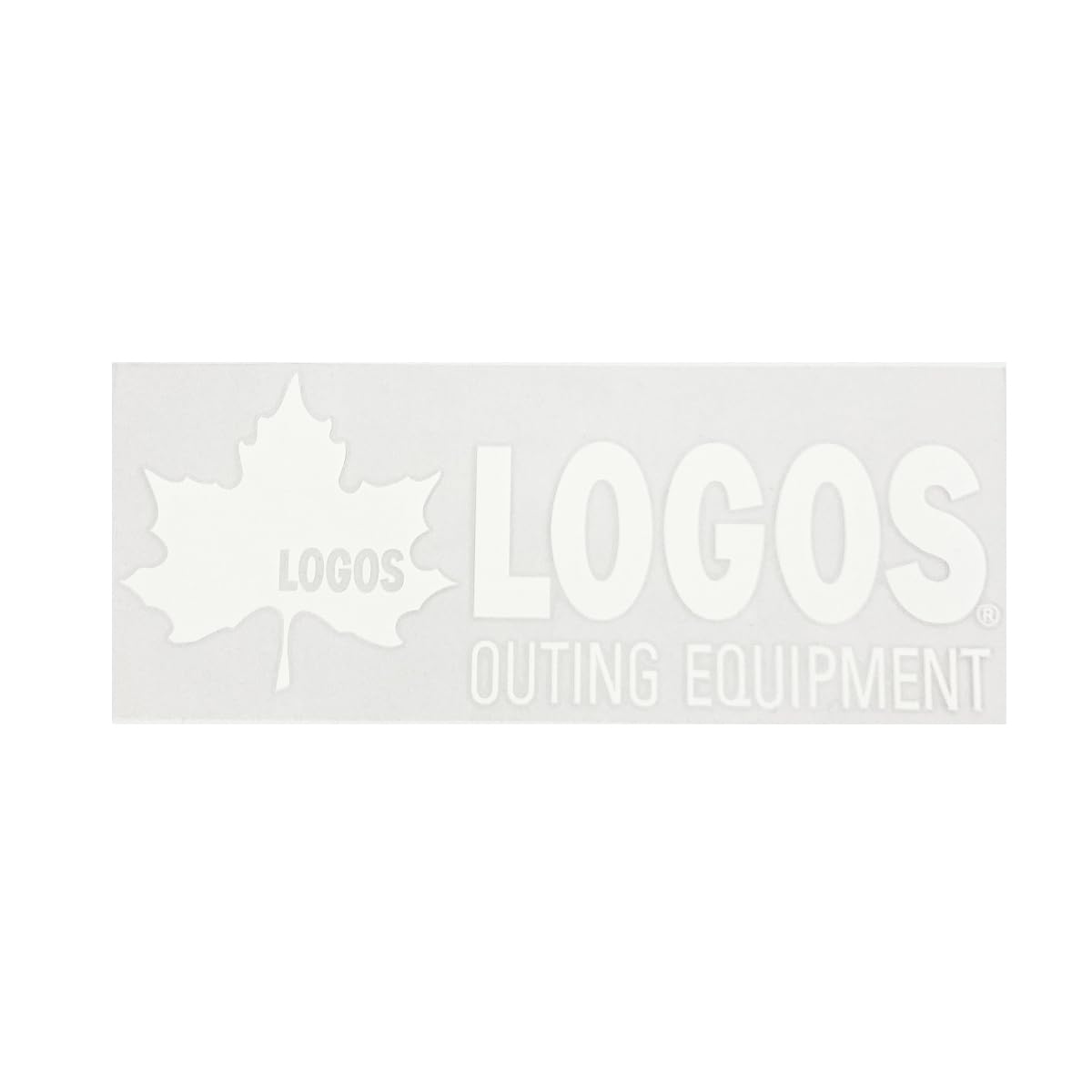 

LOGOS Large Cutting Sticker 89001104 Outdoor Car Bike Waterproof білий