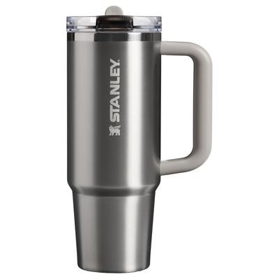 1913 Quencher Pro Tour Flip Straw Vacuum Insulated Stainless 30 Oz L Tumbler, Steel, Ash, / 0.89