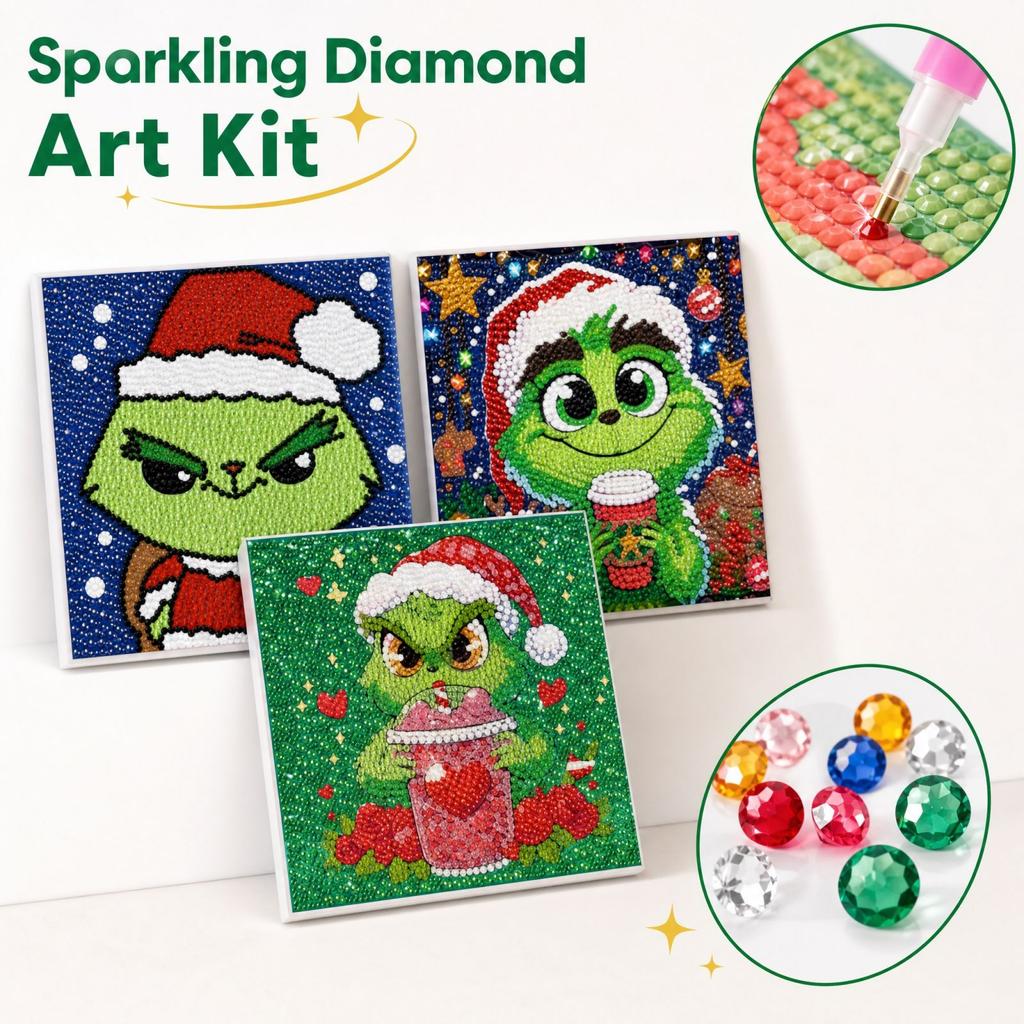 Christmas Kit, DIY with and, Complete Materials Set