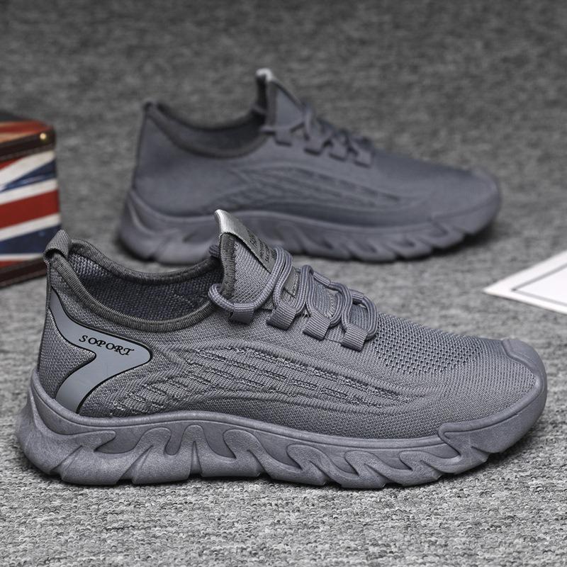 Large size men's shoes summer thin breathable mesh sports men's mesh shoes casual running coconut tide shoes
