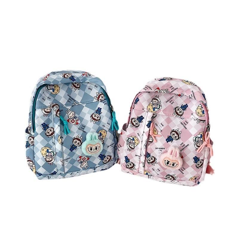 School Bag Children's New Primary School Backpack Cartoon Cute Printing Light Weight Backpack Tide