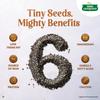TATA Sampann Pure Chia Seeds 200g Pack, Premium Superfood Rich In Protein, Fibre, Omega 3, Calcium & Iron For Healthy Lifestyle