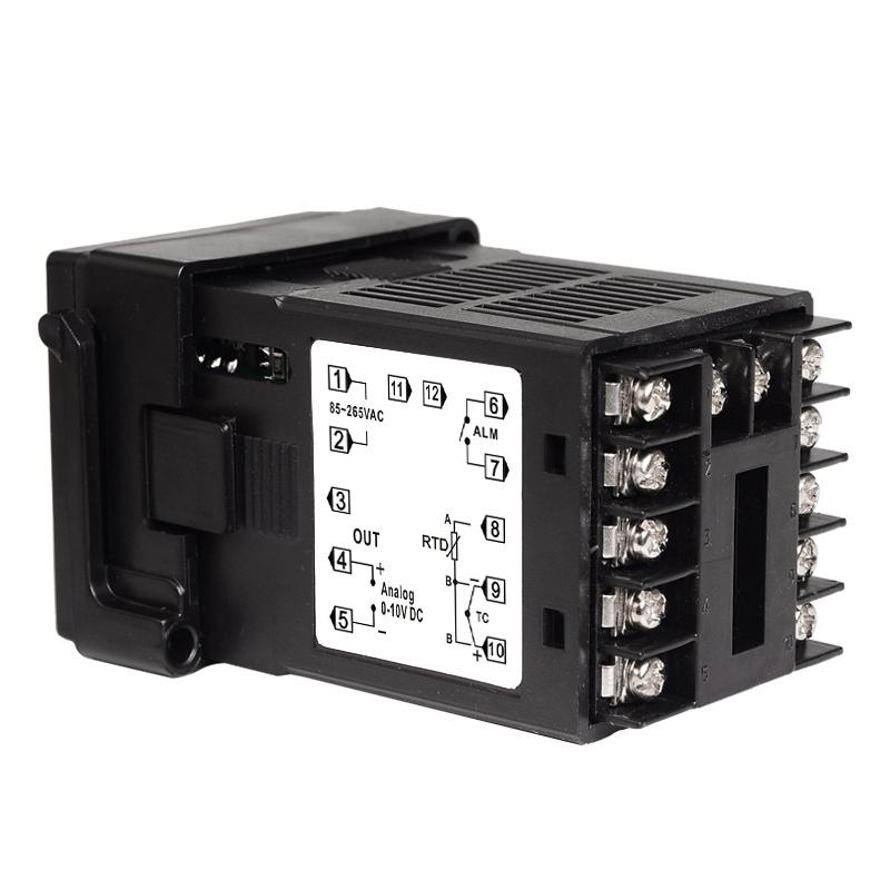 PT100 K Thermocouple Temperature Controller Analog Linear Transmitted Output 4-20mA 0-10V for PLC Program Frequency Converter