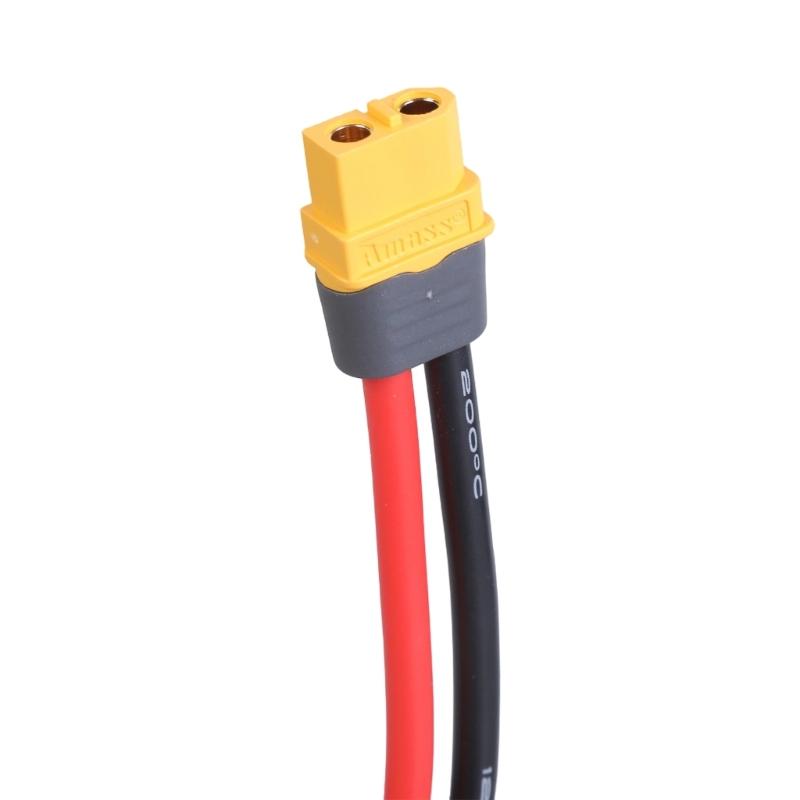 12AWG XT60 Extension Cable Connectors Solar Panel to Portable Power Stations for Outdoor Energy Solution Accessories