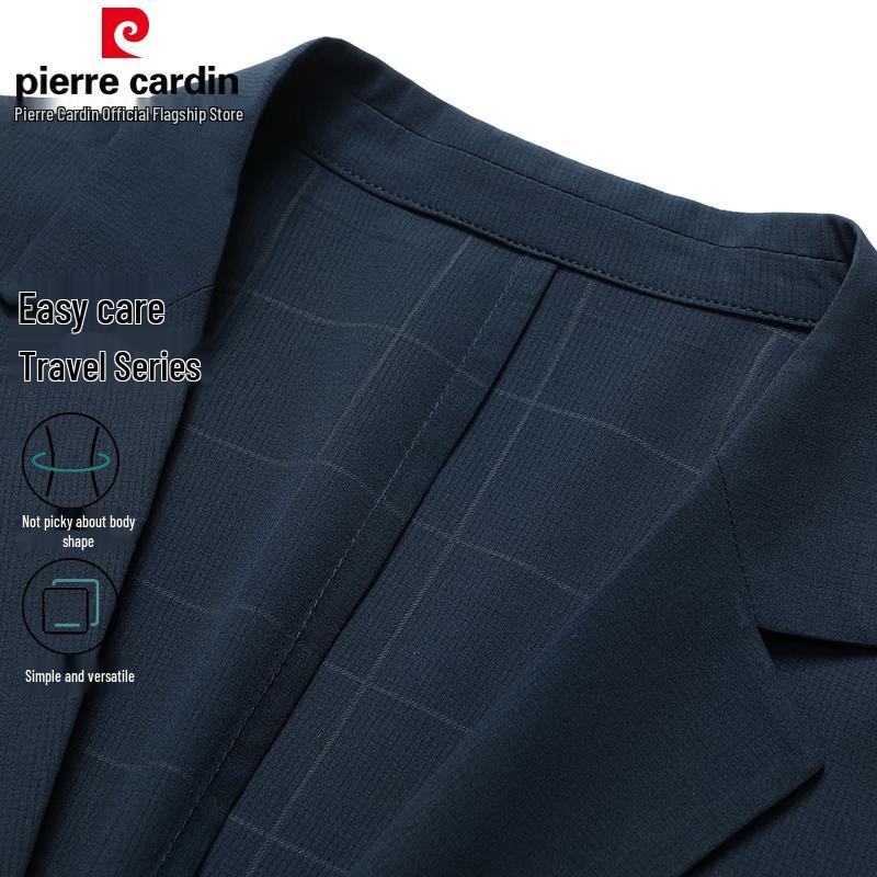 Pierre Cardin Men's Lightweight Anti-Wrinkle Sun-Protection Business Casual Blazer
