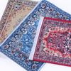 Floral Pattern Mat Mini House Decor Turkish Style Miniature Weaving Rug Dollhouse Carpet Doll Accessories Floor Coverings
