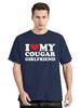 Funny I Love My Older Girlfriend Men's Clothing Summer Cotton Tshirt My Hot Cougar GF Oversized T-shirt Fashion Fitness T Shirt
