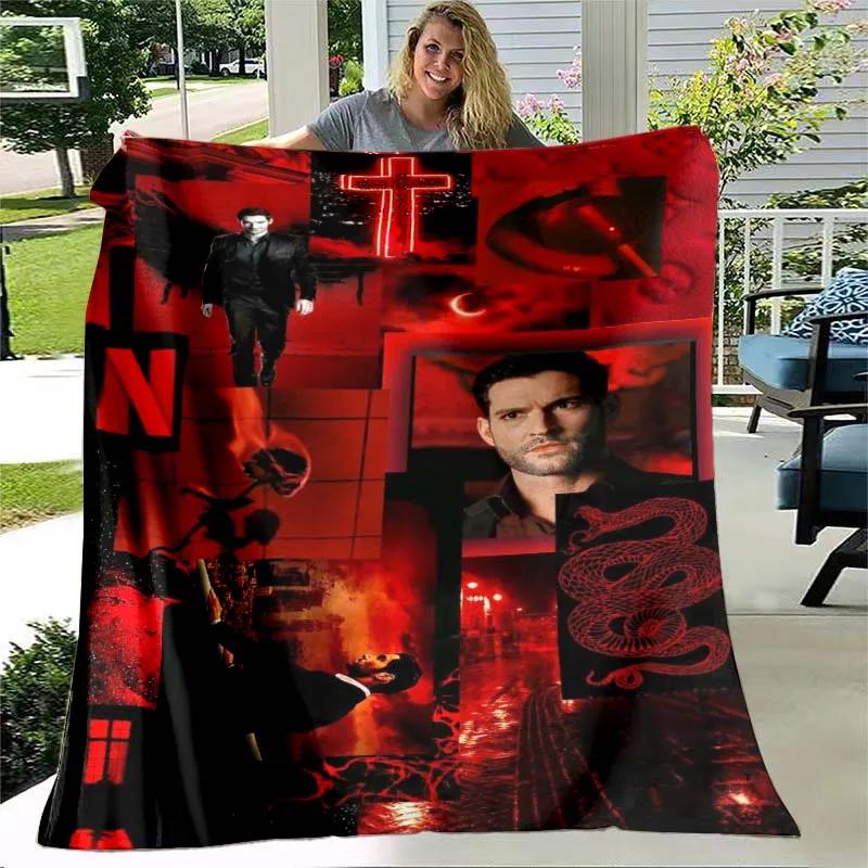 Devil Detective Blanket Demon Lucifer Drama Series Blanket This Is My Watching Blanket Bedspread Sofa Warming Cover