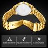 OLEVS Gold Watch for Men Waterproof Luminous Date Fashion Classic Stainless Steel Wristwatch Business Quartz Watches