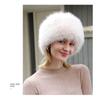Mao Hat, Winter, Warm, Thick, Plush, Empty Top Hat, Solid Color Headband
