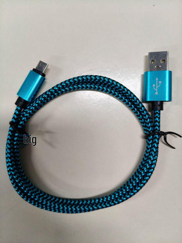 123m Braided Snake Pattern Fast Charging Type-C Cable for Android & Huawei USB Devices