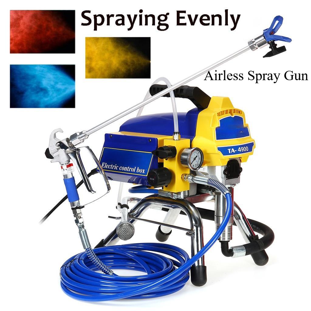 Professional Airless Spraying Machine High-pressure Airless Spray Guns 20Mpa Airless Paint Sprayer Painting Machine 48x43x53cm