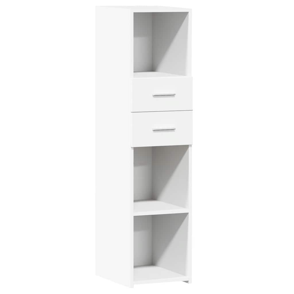 Highboard White 30 x 42.5 x 124 cm Particleboard