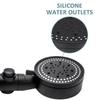 Hot Seller High Pressure Water Saving Five Modes Handheld Shower Head with One-Touch Stop Button Shower Hose Set