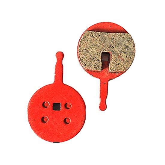 1 Pair Bicycle Brake Pad Compact No Noise Semi-metal Detachable Brake Disc Pad for MTB Road Bike